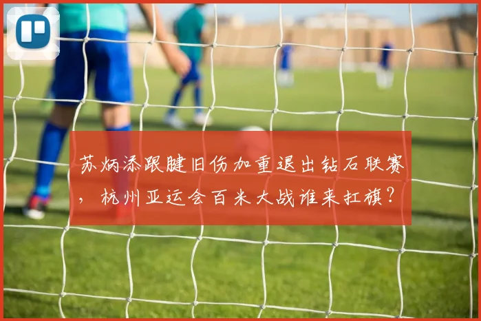 苏炳添跟腱旧伤加重退出钻石联赛，杭州亚运会百米大战谁来扛旗？